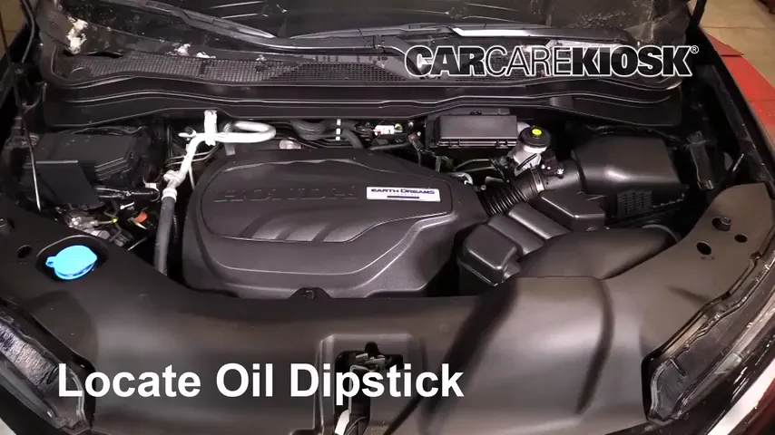 2019 Honda Passport Elite 3.5L V6 Huile Vérifier le niveau de l'huile